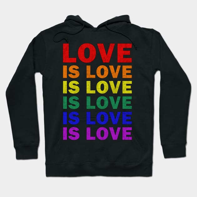 LGBT - Love is Love Hoodie by valentinahramov